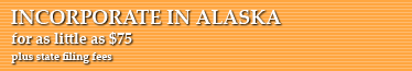 Incorporate In Alaska
