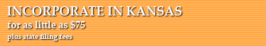 Incorporate In Kansas